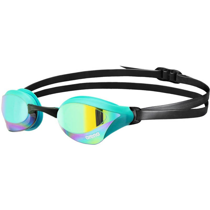 Arena Cobra Core Swipe Mirror Goggles – Emerald Peacock | Swimwear Shack