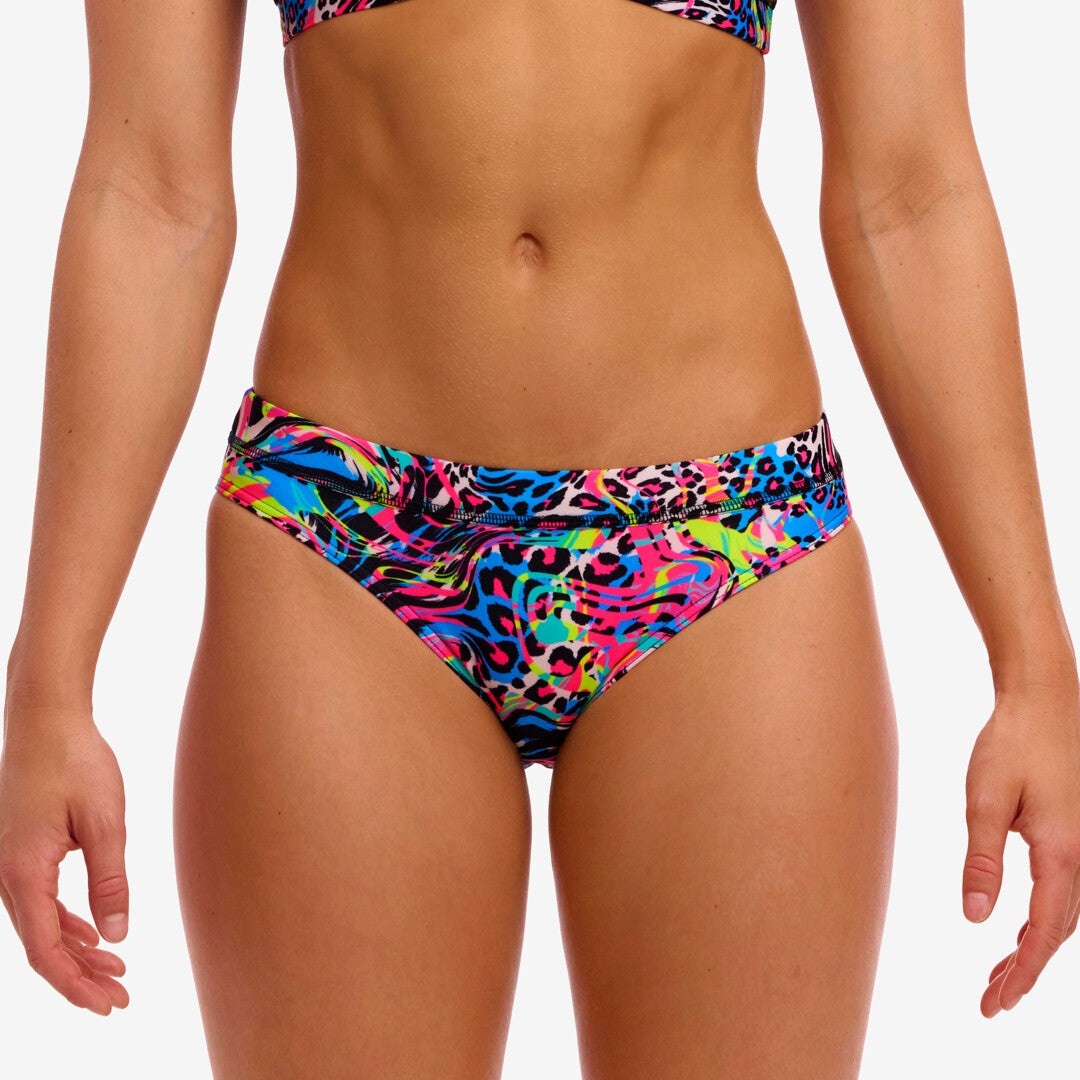 Funkita Ladies Sports Brief Lolly Leopard | Swimwear Shack