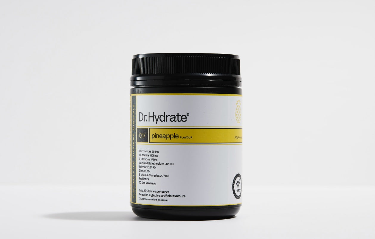 Dr. Hydrate Pineapple Jar – Electrolyte Hydration | Swimwear Shack