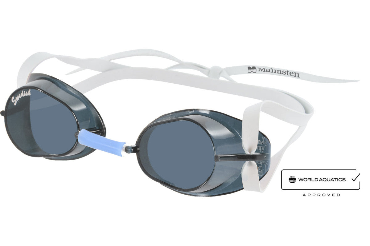 Malmsten Swedish Goggle Smoke | FINA Approved Swim Goggles | Swimwear Shack