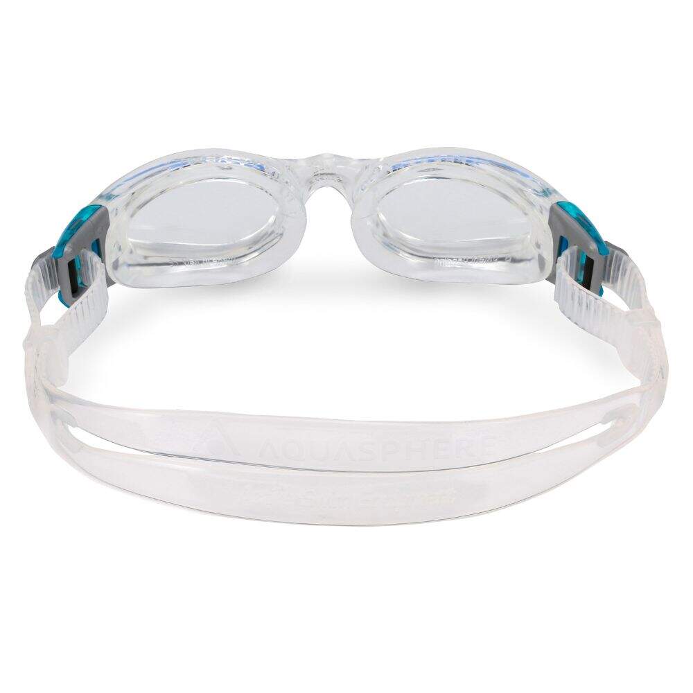 Aquasphere Kaiman Compact Swim Goggles - Clear/Aqua | Swimwear Shack