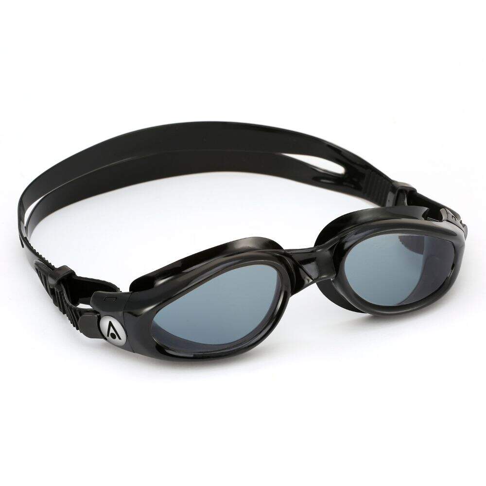 Aqua Sphere Kaiman Goggle Black Frame Smoke Lens | Swimwear Shack