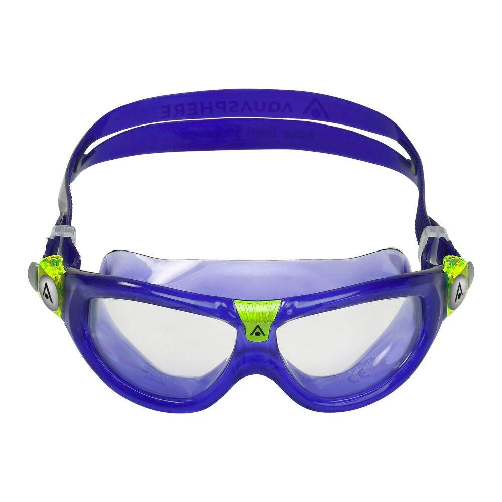 Aquasphere Seal Kid 2 Swim Goggles - Purple/Lime/Clear | Swimwear Shack