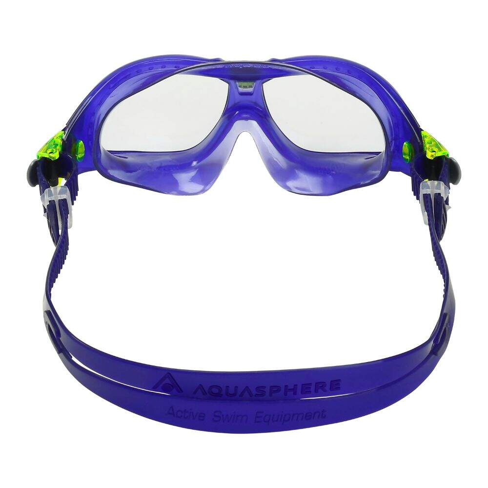 Aquasphere Seal Kid 2 Swim Goggles - Purple/Lime/Clear | Swimwear Shack