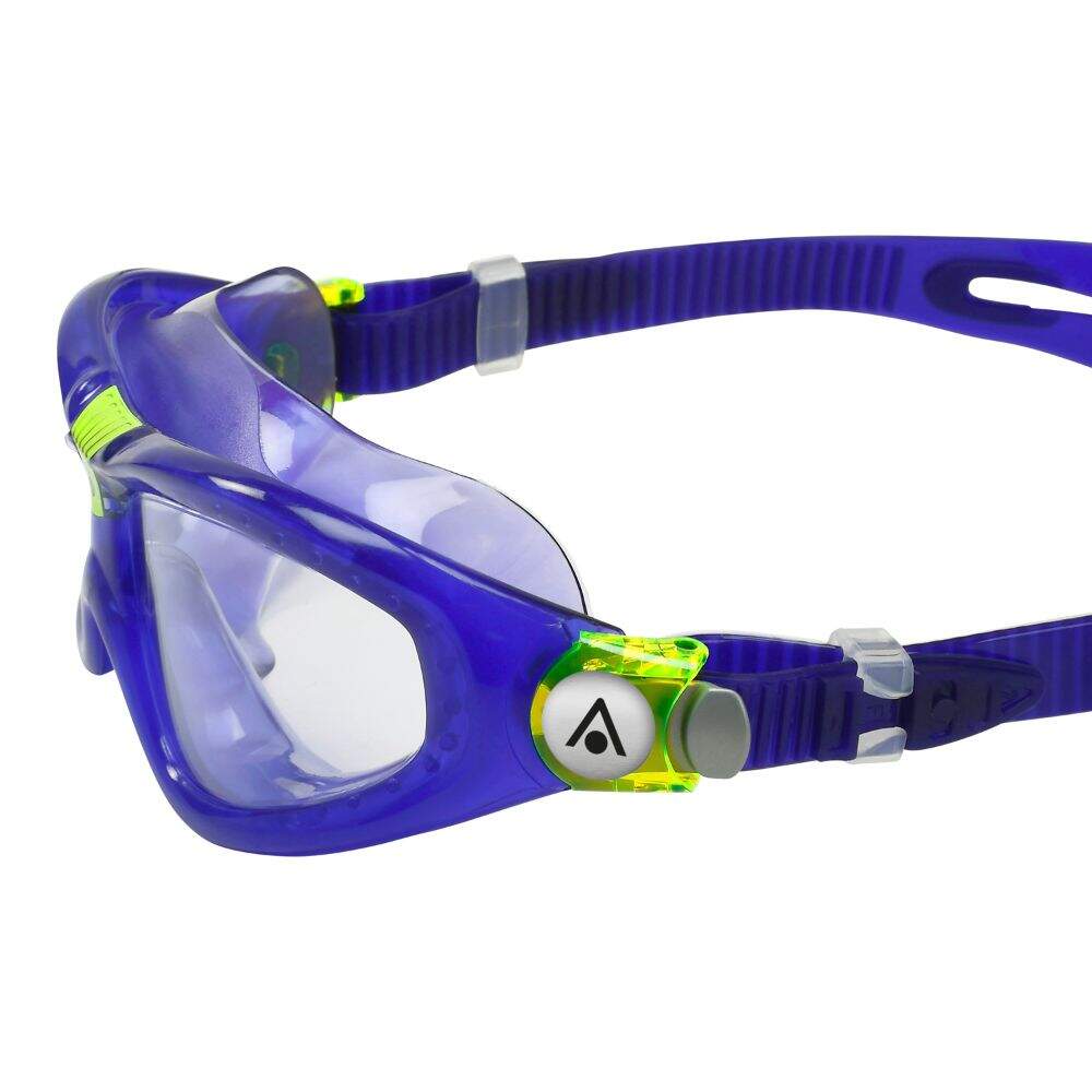 Aquasphere Seal Kid 2 Swim Goggles - Purple/Lime/Clear | Swimwear Shack