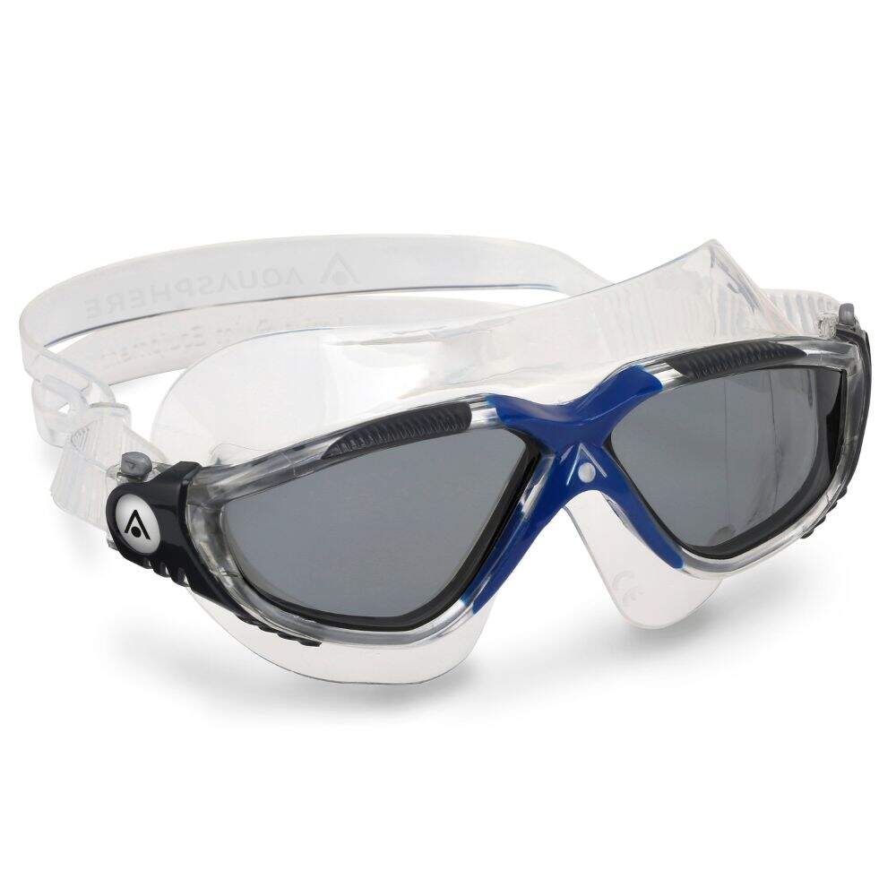 Aquasphere Vista Swim Mask - Smoke Lens/Blue/Grey | Swimwear Shack