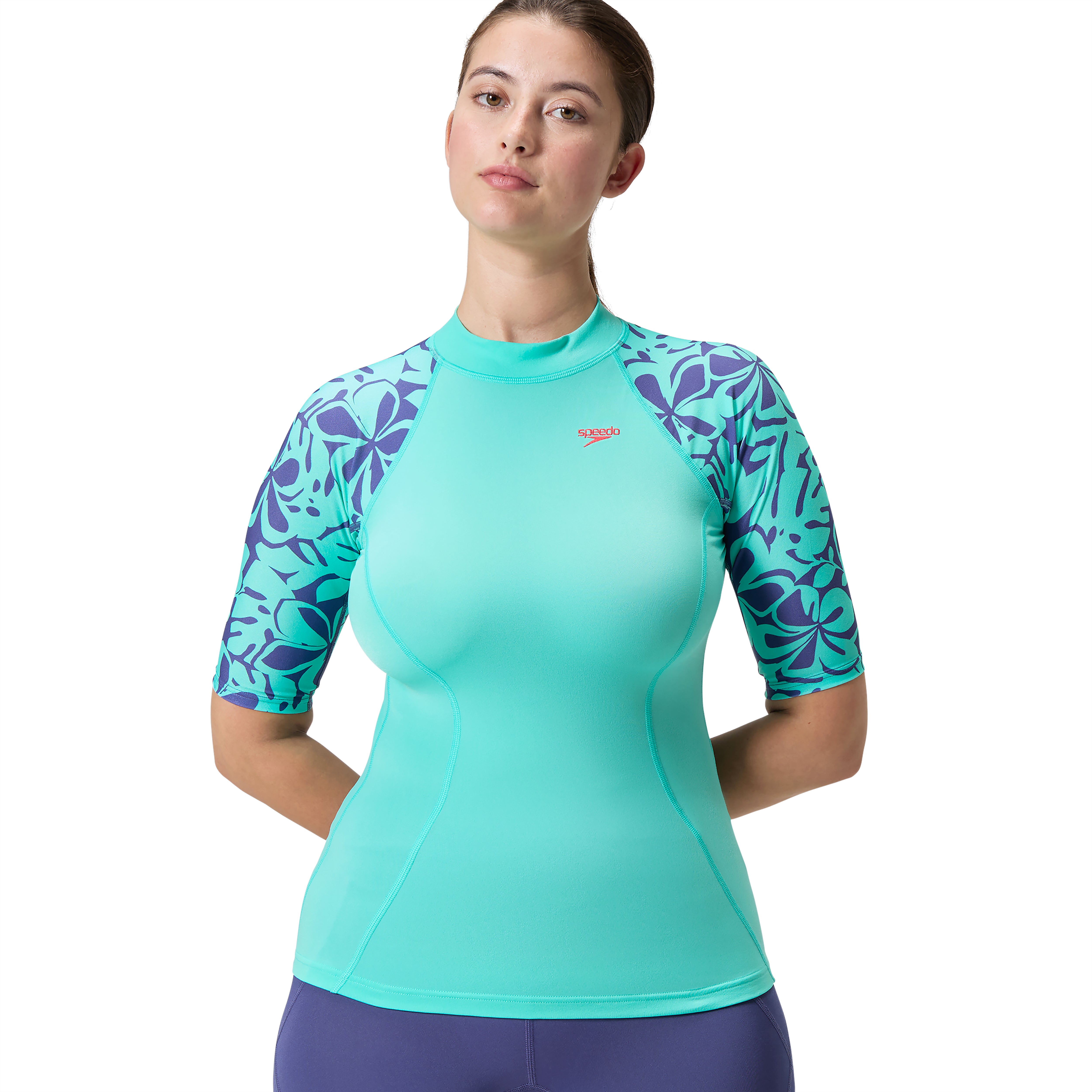 Speedo Womens Long Sleeved Rashie