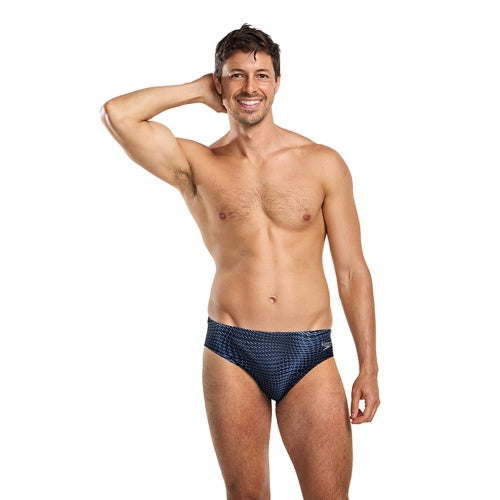 Speedo Men’s Tech Allover 7cm Brief | Training & Performance Swimwear – Swimwear Shack