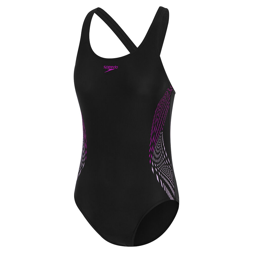 Speedo Placement Muscleback Girls One Piece | Comfortable & Durable Swimwear