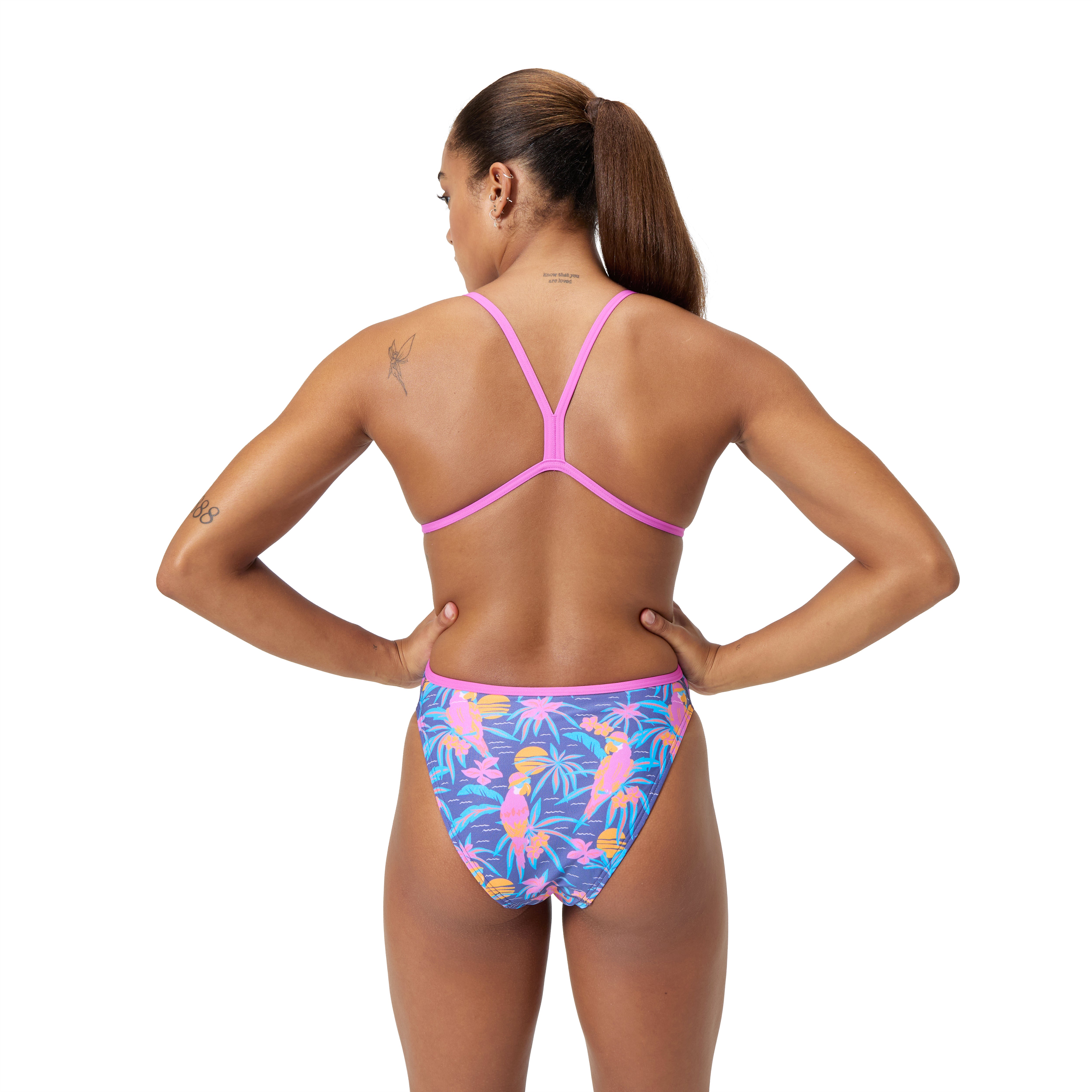 Speedo Womens Allover V Back
