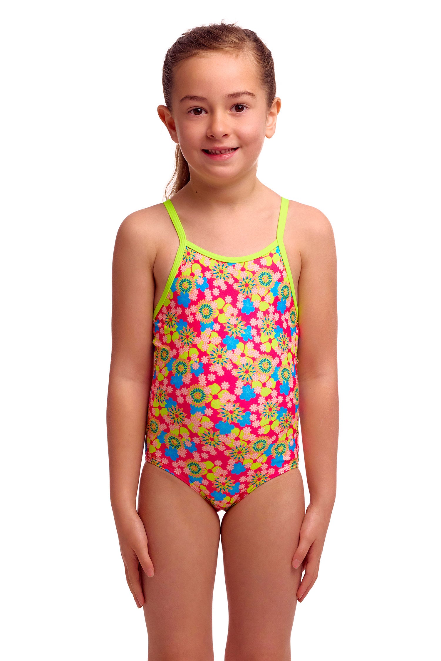 Toddler Girl's Printed One Piece Flow Blow