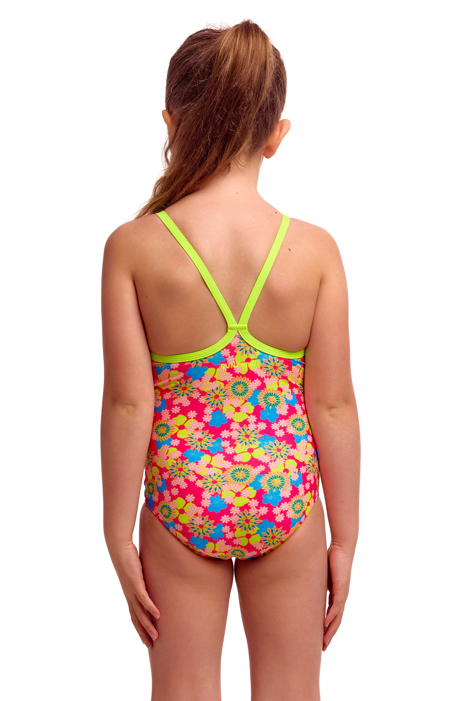 Toddler Girl's Printed One Piece Flow Blow