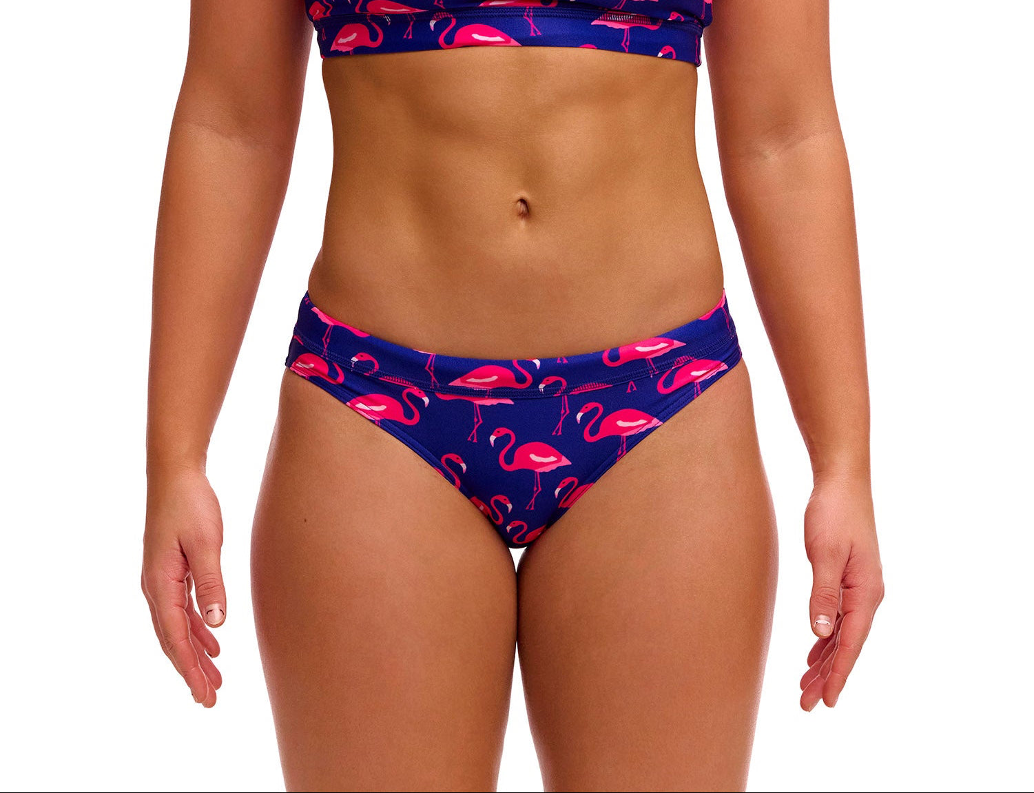 Ladies Sports Brief Flocked Up