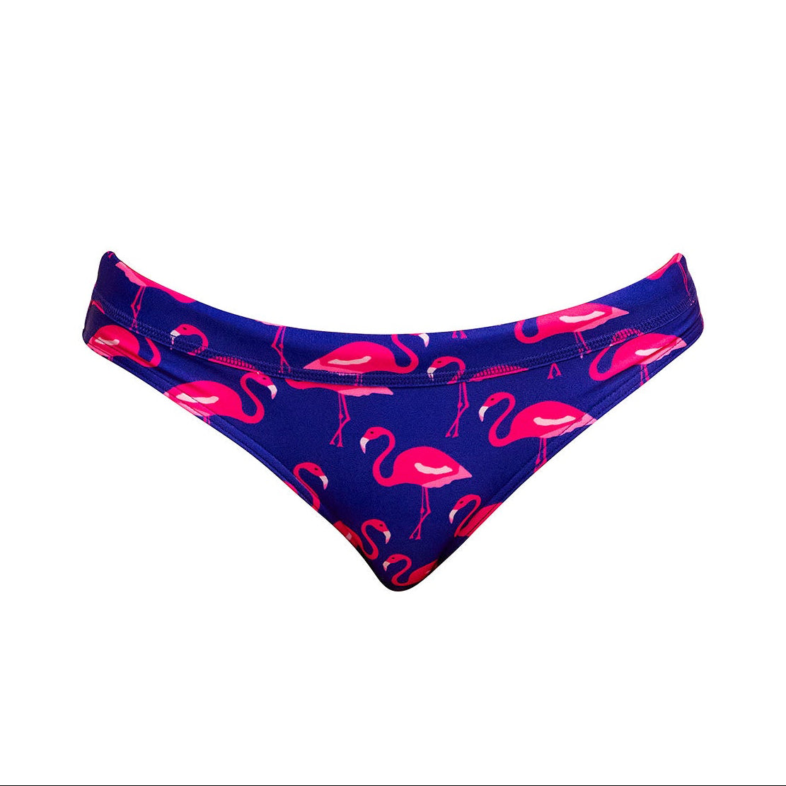 Ladies Sports Brief Flocked Up