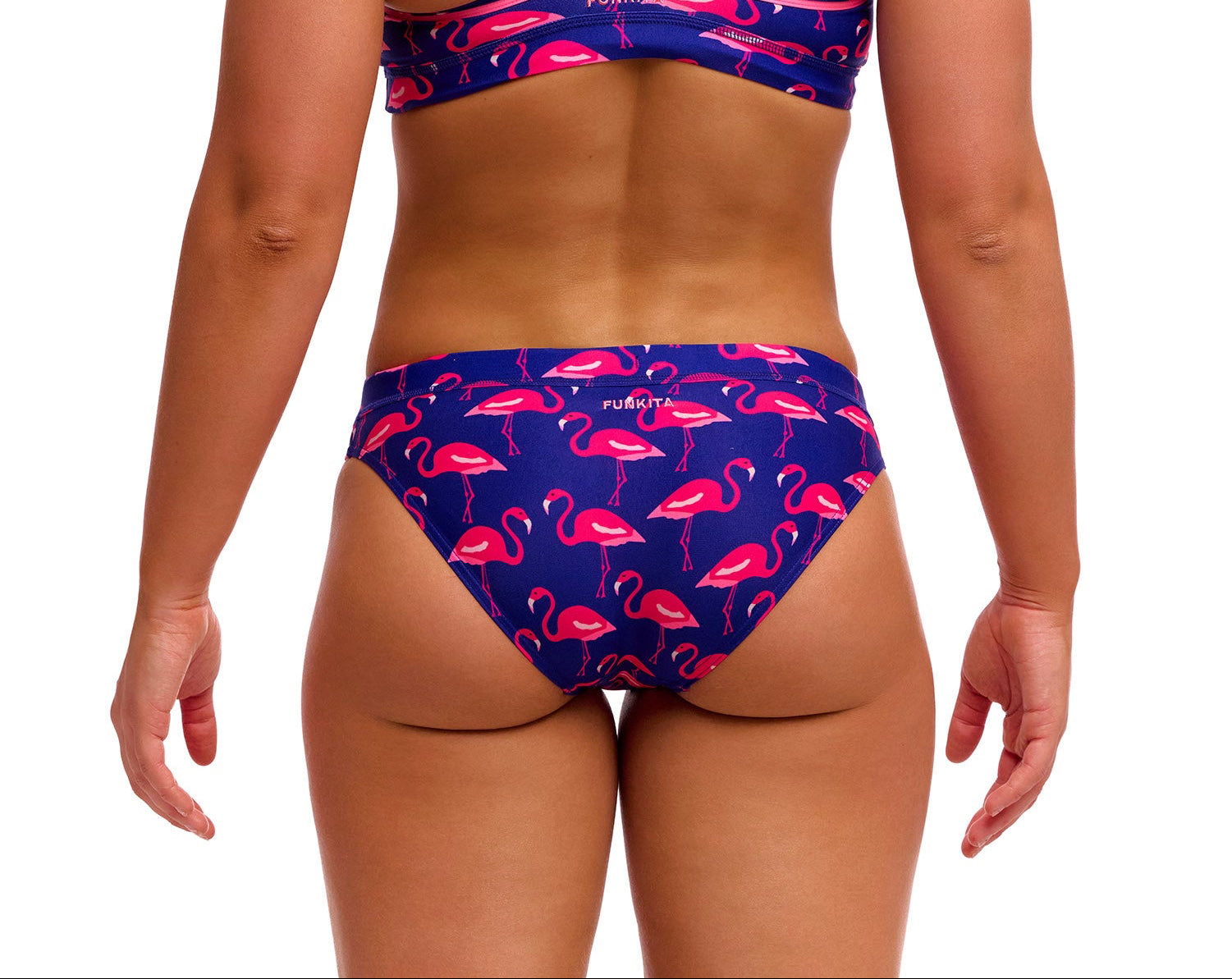 Ladies Sports Brief Flocked Up