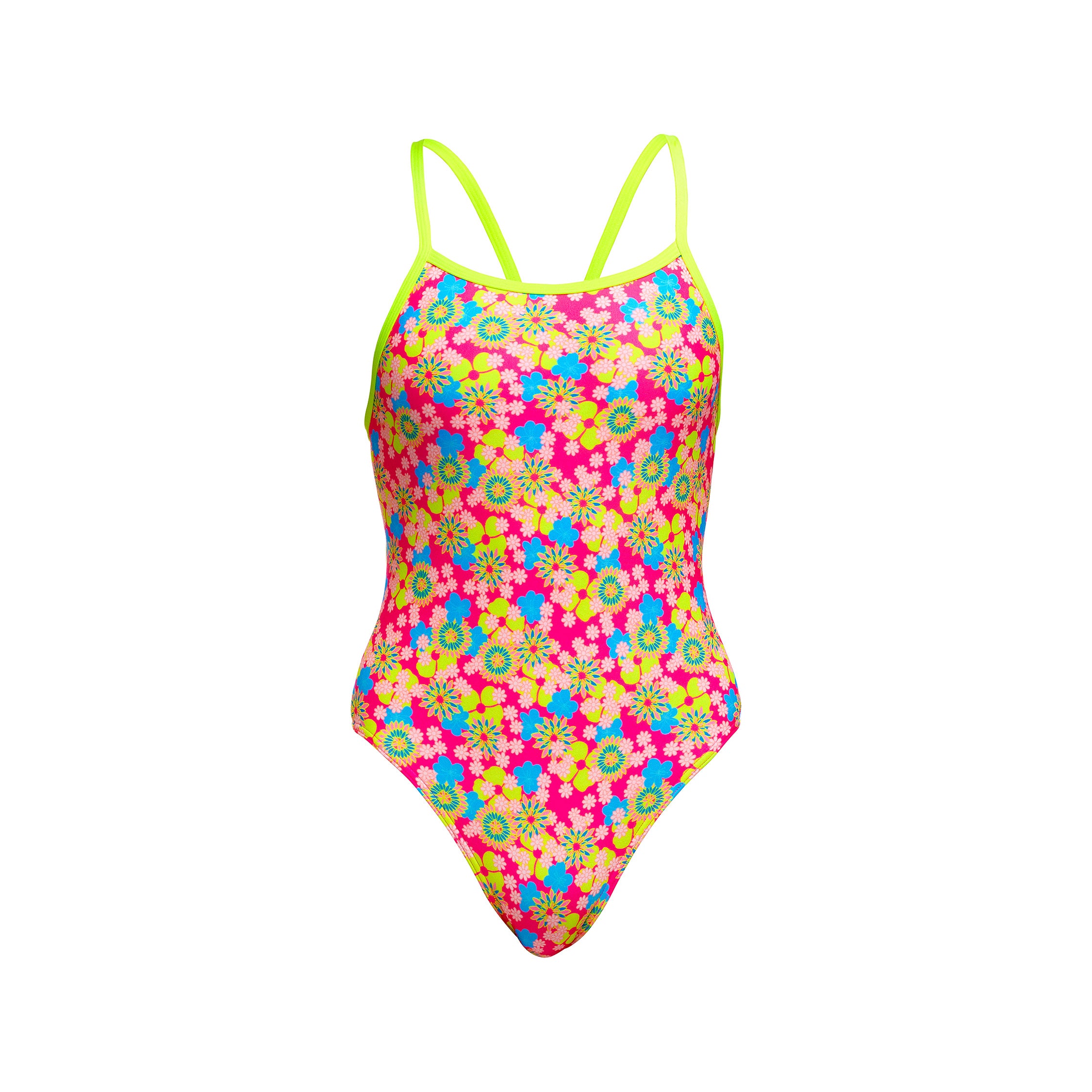 Girl's Single Strap One Piece Flow Blow