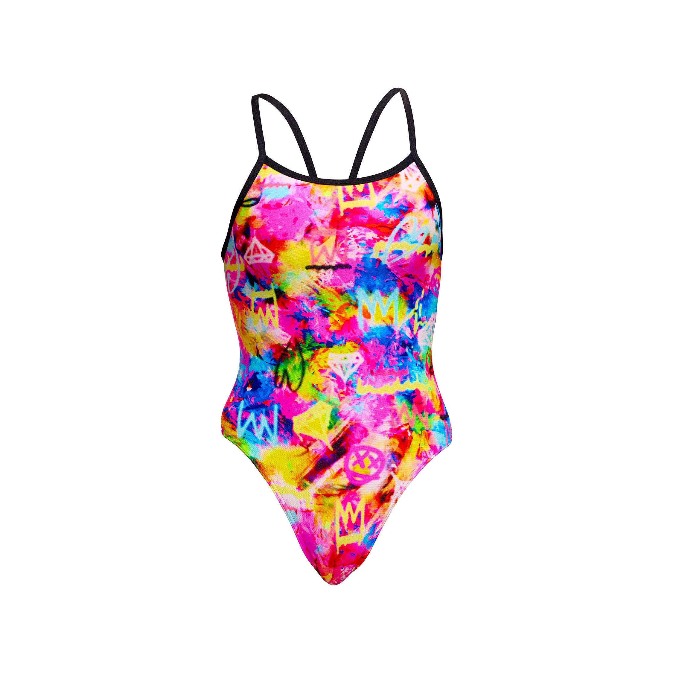 Girl's Single Strap One Piece Tag Her