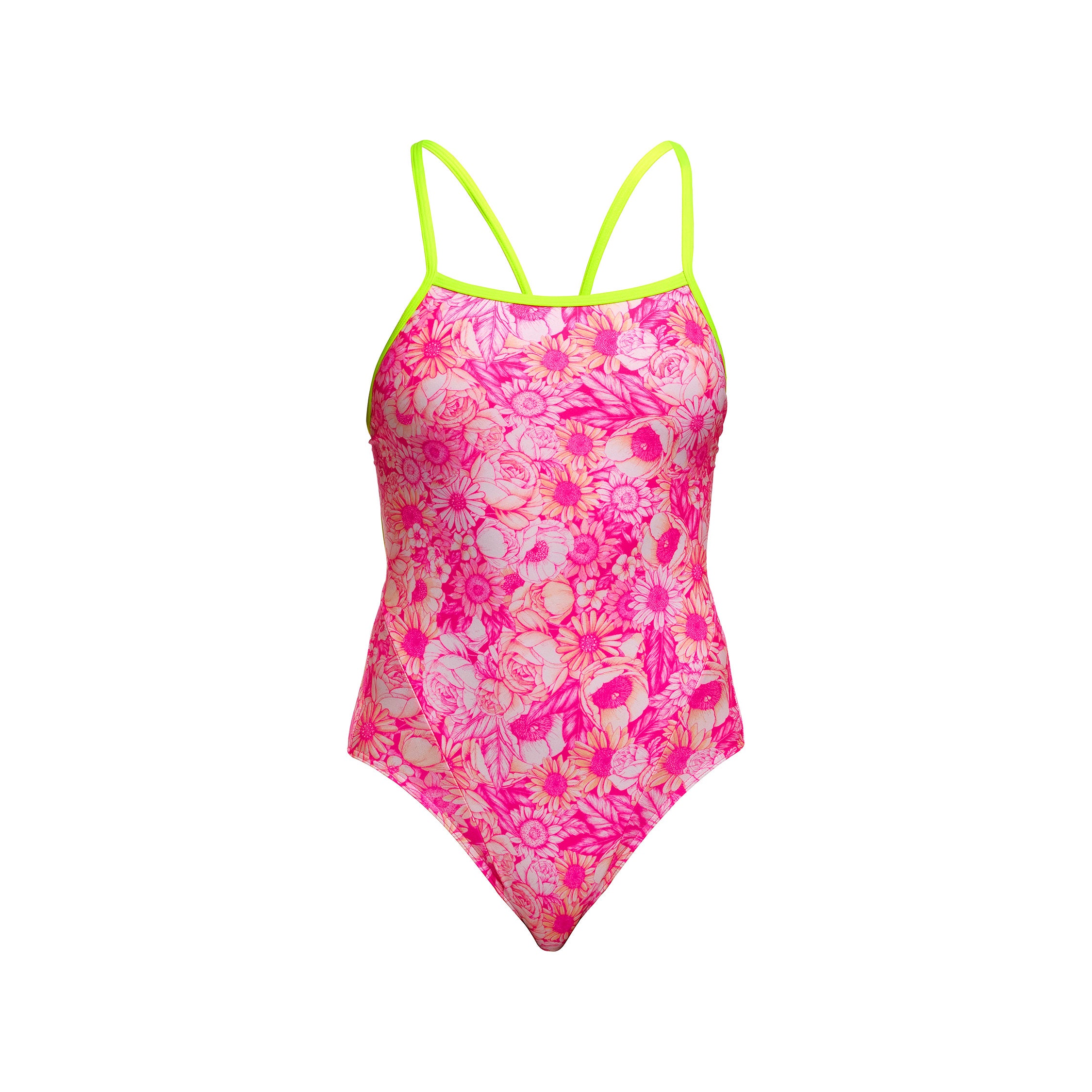 Ladies Single Strap One Piece Rosie Cheeky