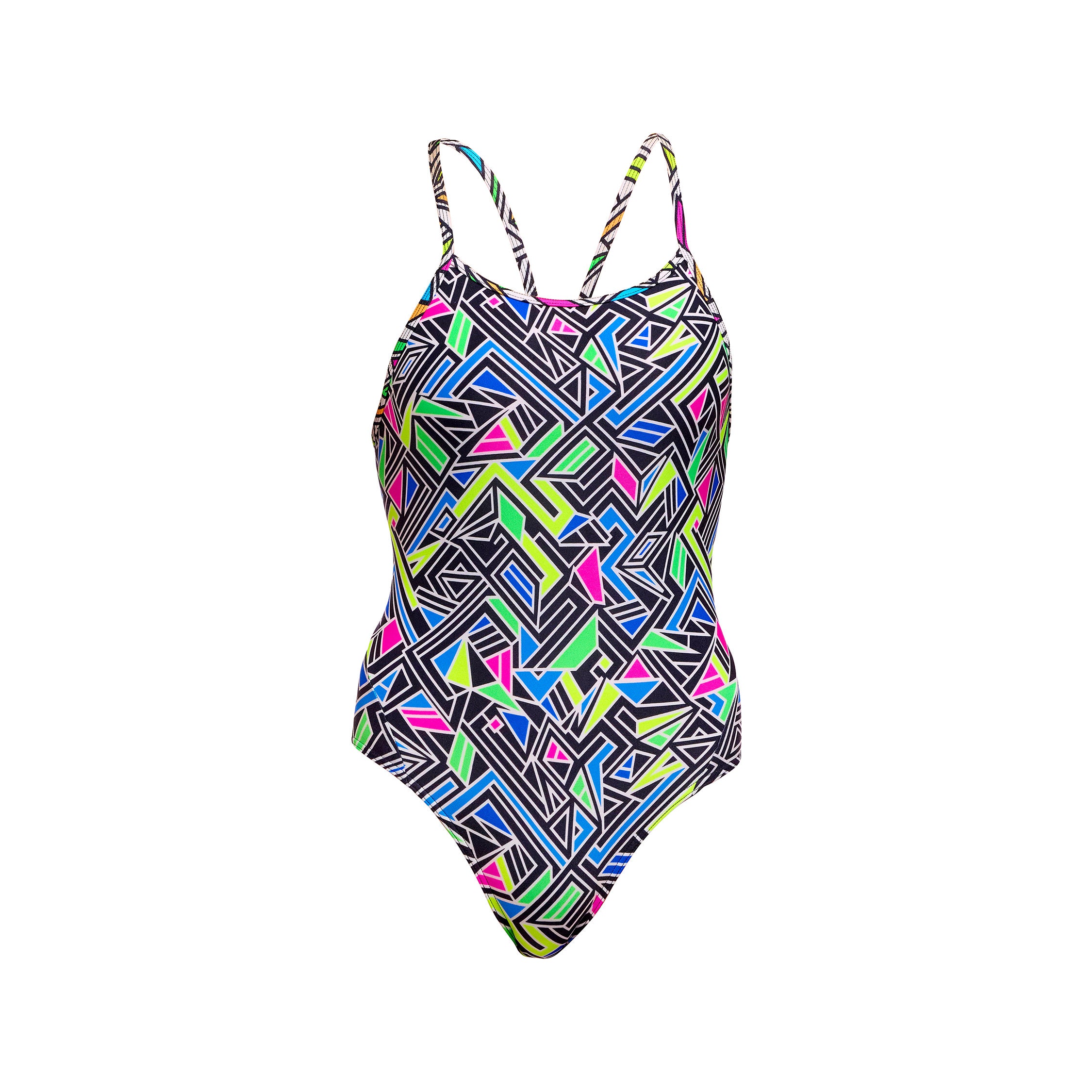 Girl's Diamond Back One Piece Bits Of Peace