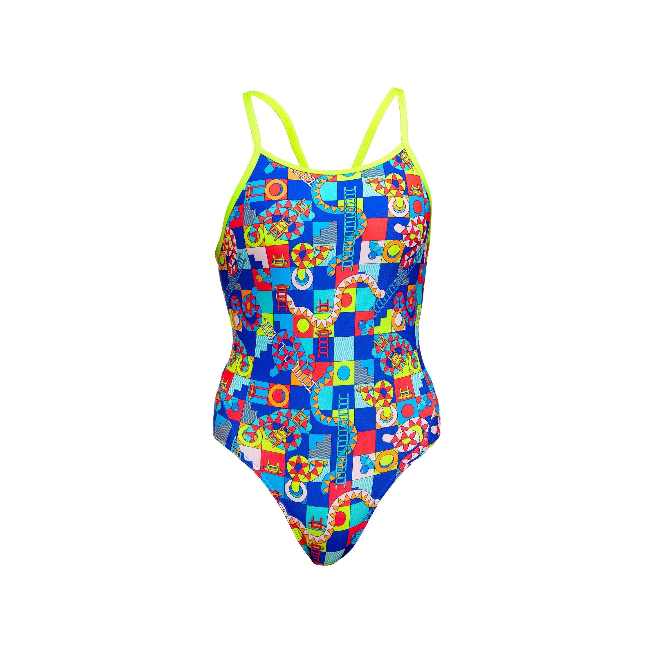 Girl's Diamond Back One Piece Bored Games