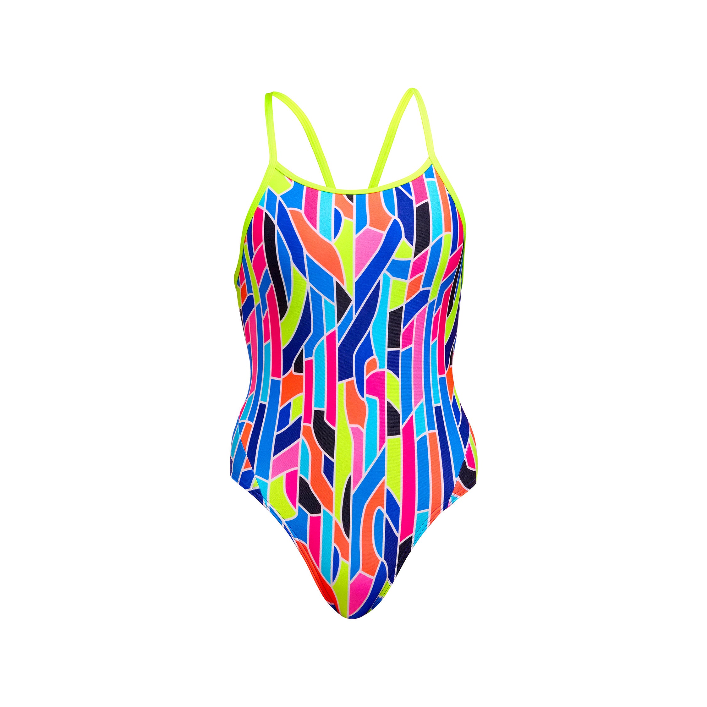 Girl's Diamond Back One Piece Fault Lines
