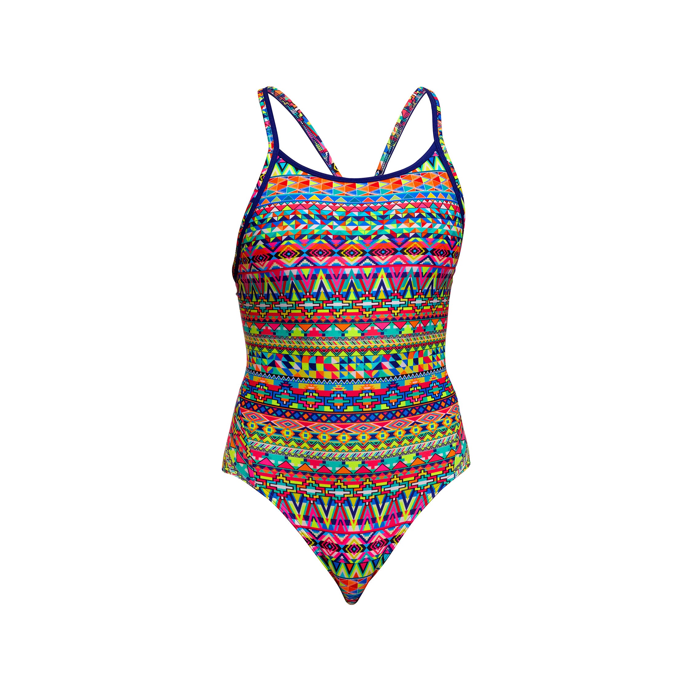 Ladies Diamond Back One Piece Packed Up