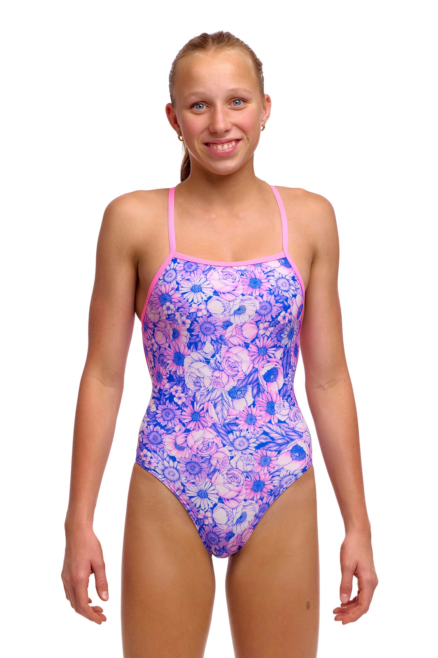 Girl's Strapped In One Piece Gorg Gal