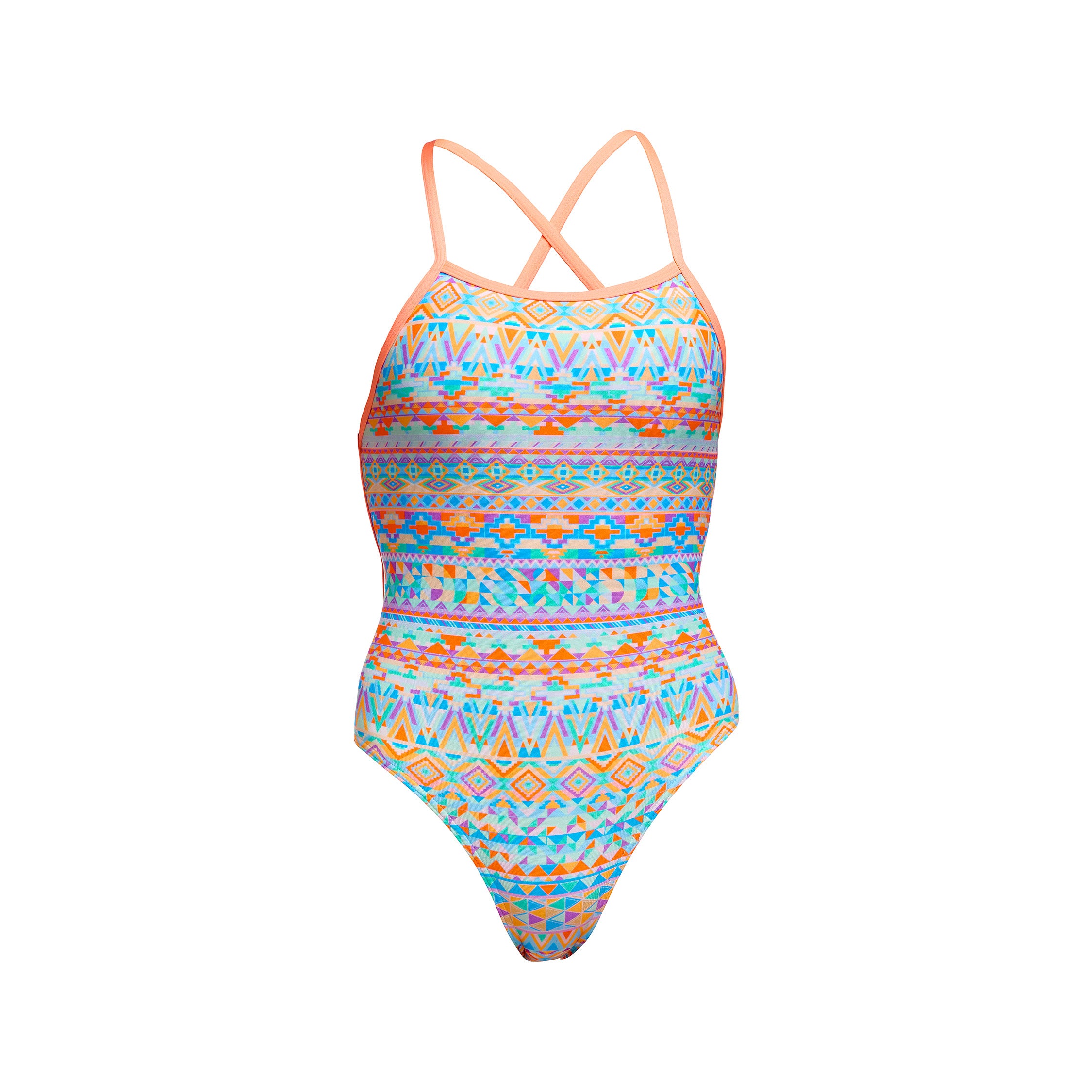 Girl's Strapped In One Piece Ship Shape
