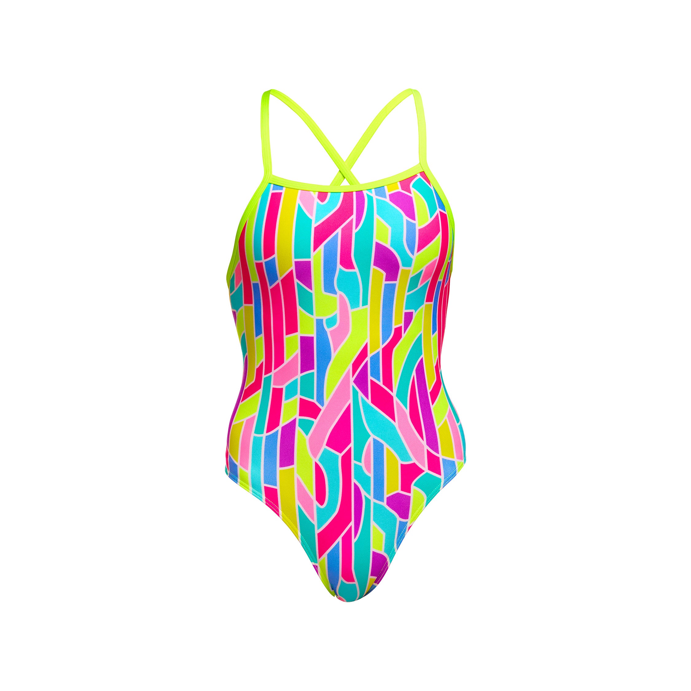 Girl's Tie Me Tight One Piece Candy Cracks