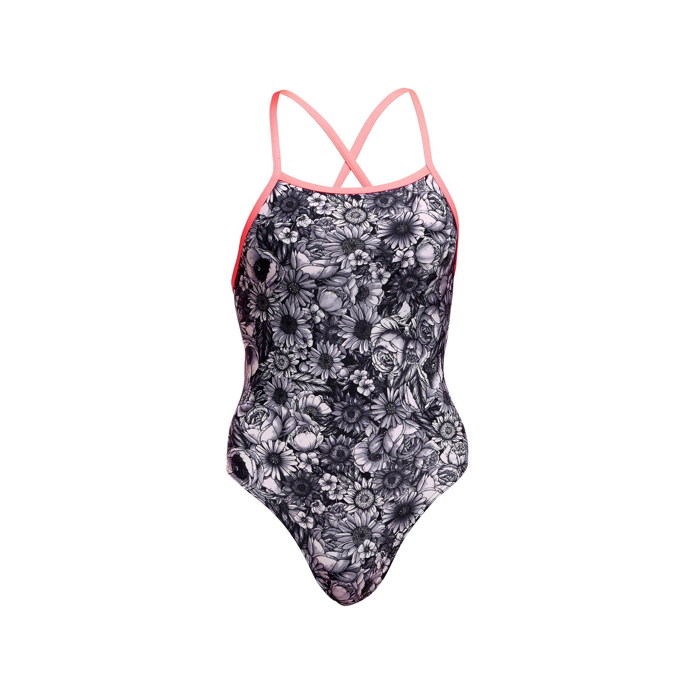 Girl's Tie Me Tight One Piece Nights Rose