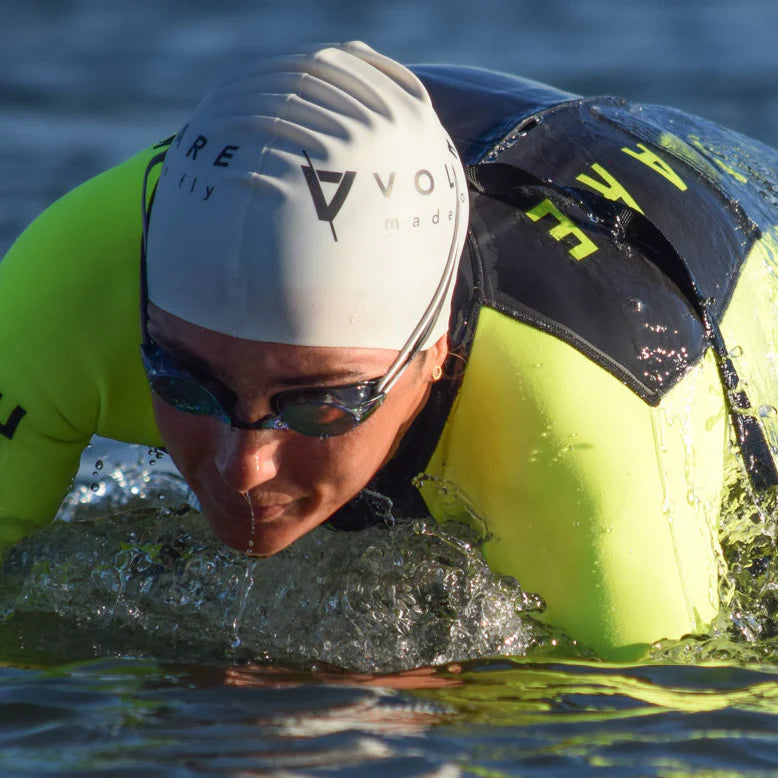 Womens Volare V1 Wetsuit at Swimwear Shack. Yamamoto neoprene, hi-vis panels & fast T1 exit.