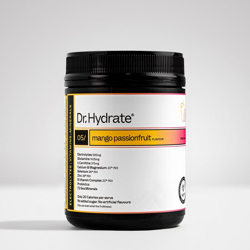 Dr. Hydrate Mango Passionfruit Jar – Electrolyte Hydration | Swimwear Shack
