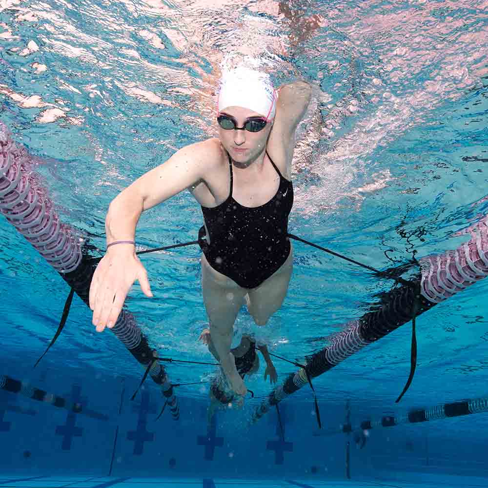 StrechCordz Stationary Swim Trainer Green | Tethered Swim Training | Swimwear Shack