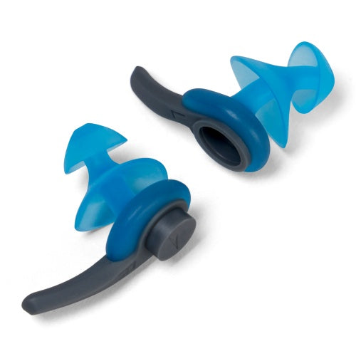 Speedo Biofuse Earplug USA – Charcoal/Blue | Swim Ear Protection – Swimwear Shack