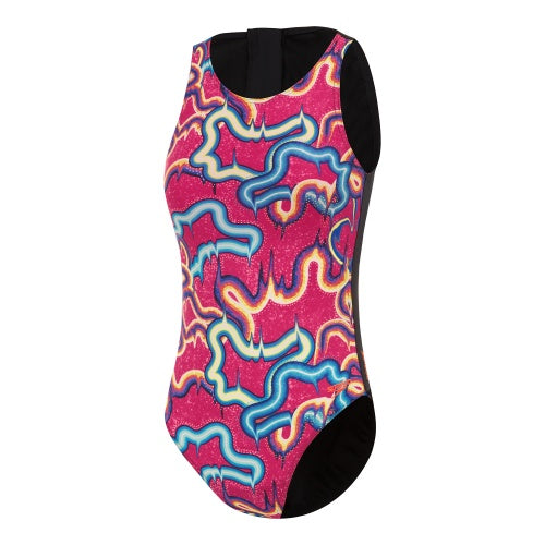 Speedo Girls Digital Print Hydrasuit