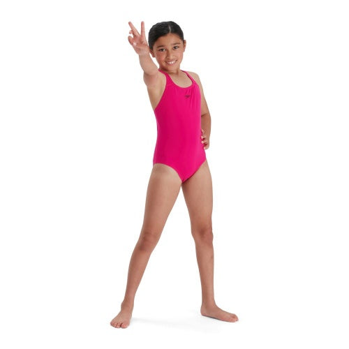 Speedo Girls Endurance+ One Piece Pink Swimsuit | Swimwear Shack