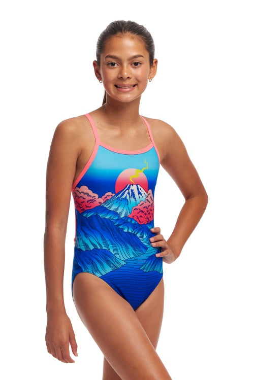 Smokin Hot Funkita Girls Single Strap One Piece | Stylish & Durable Swimwear