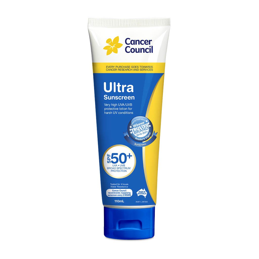 Cancer Council Ultra Sunscreen Tube SPF50+ 110mL | Superior Sun Protection | Swimwear Shack
