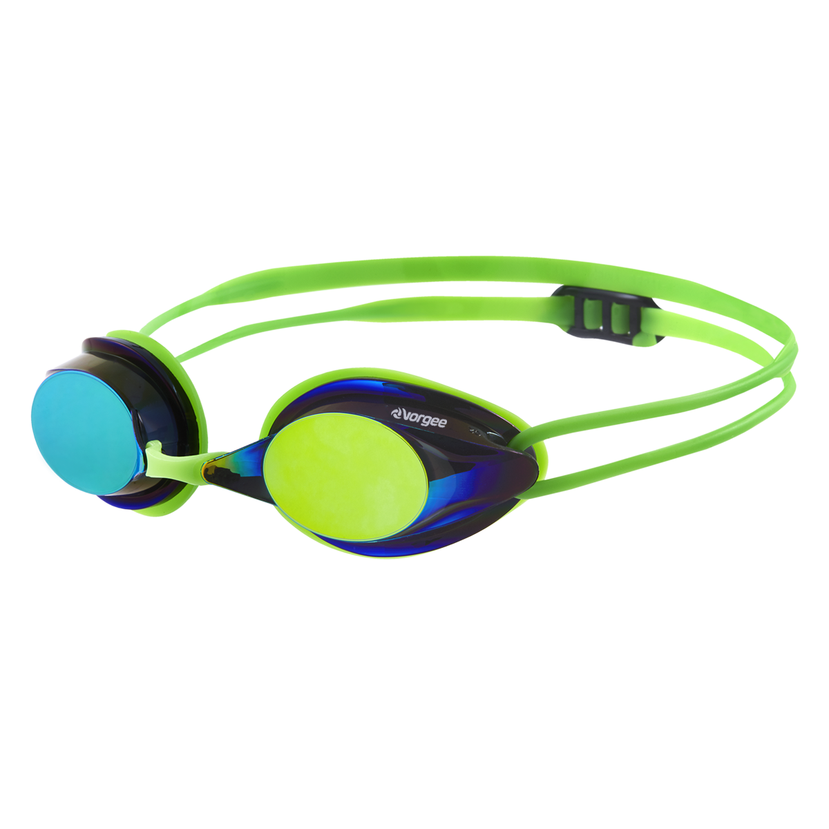 Vorgee Eclipse Mirror Lens Goggles – Green | Premium Comfort & Vision | Swimwear Shack