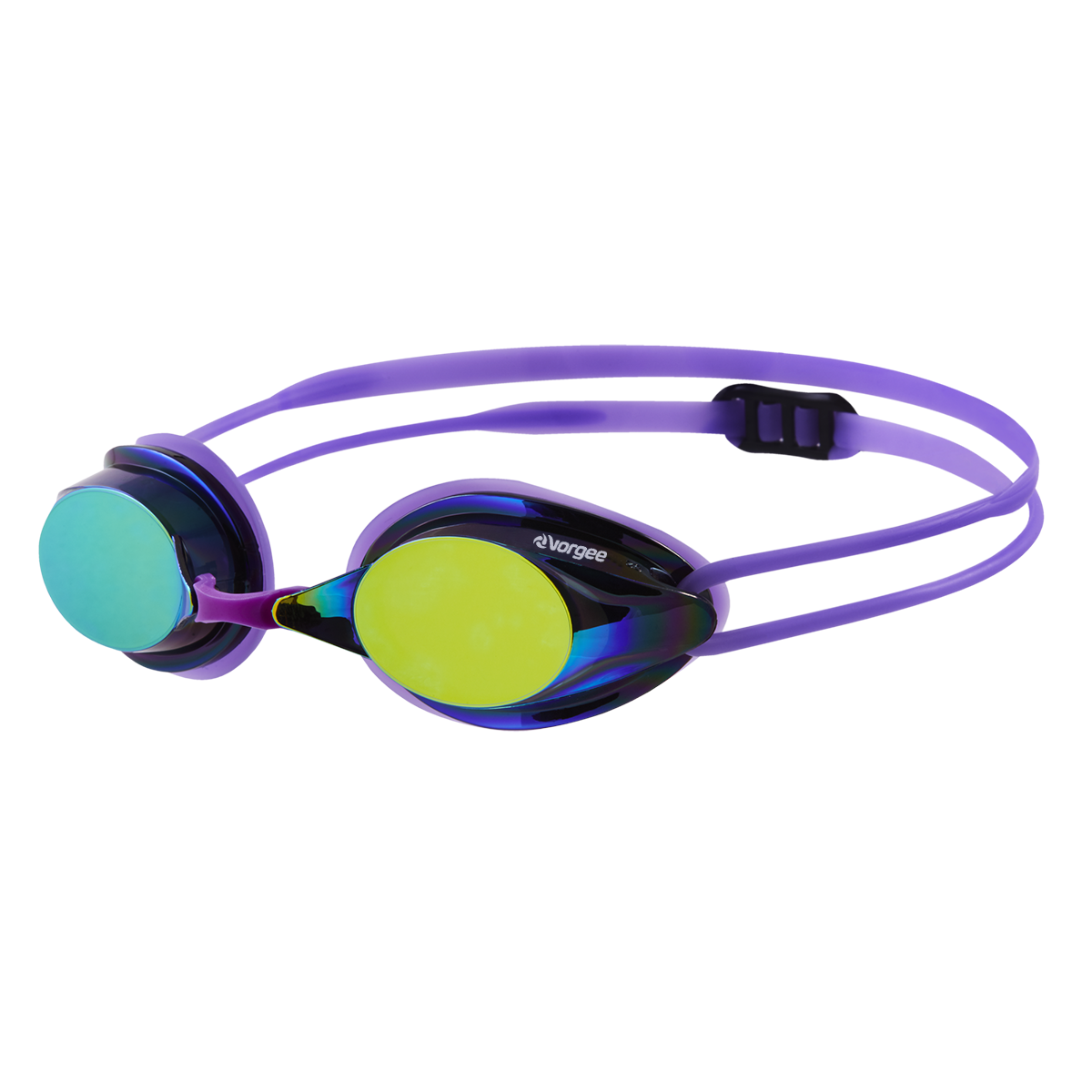 Vorgee Eclipse Mirror Lens Goggles – Purple | Premium Comfort & Vision | Swimwear Shack
