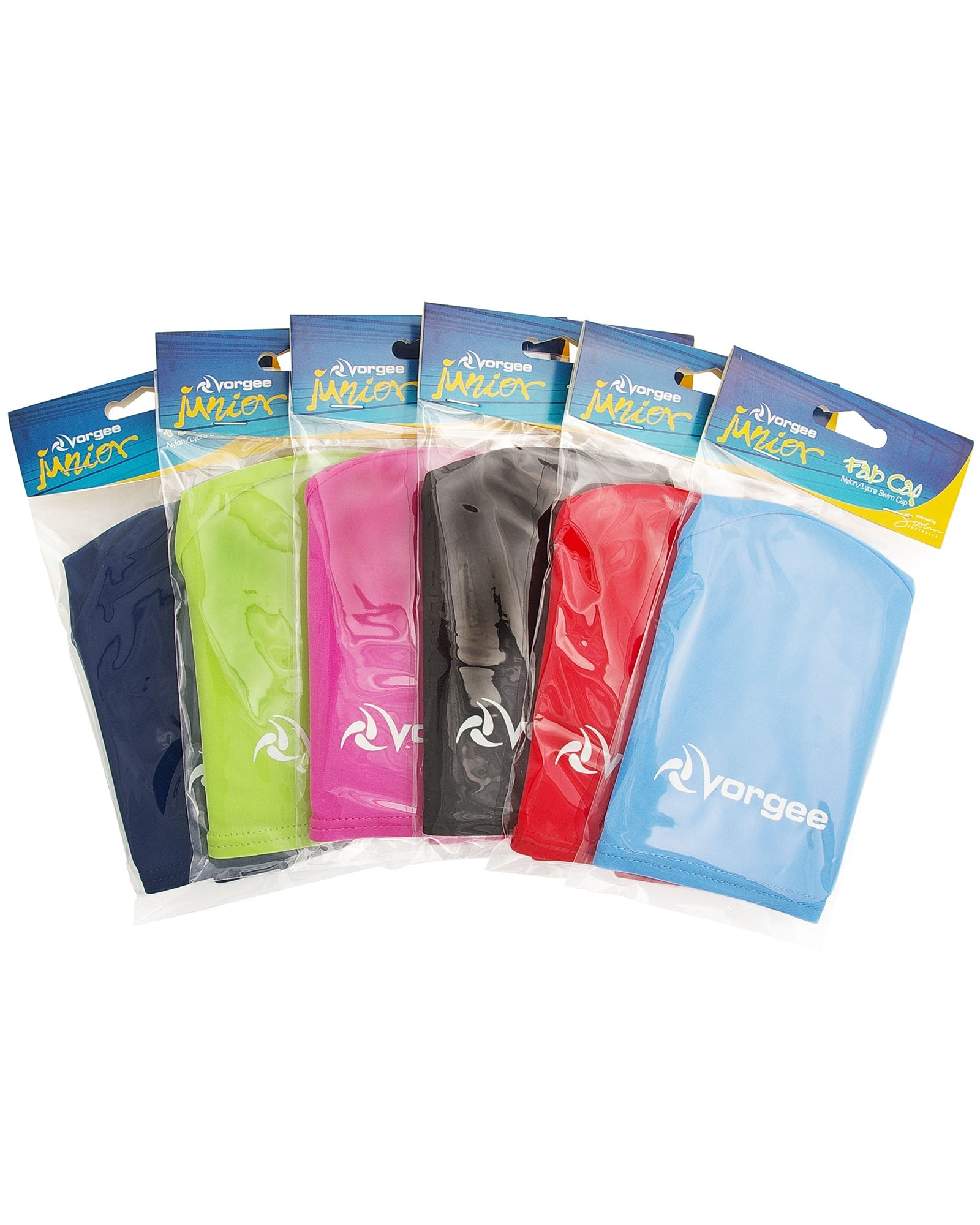 Fabric Swim Caps