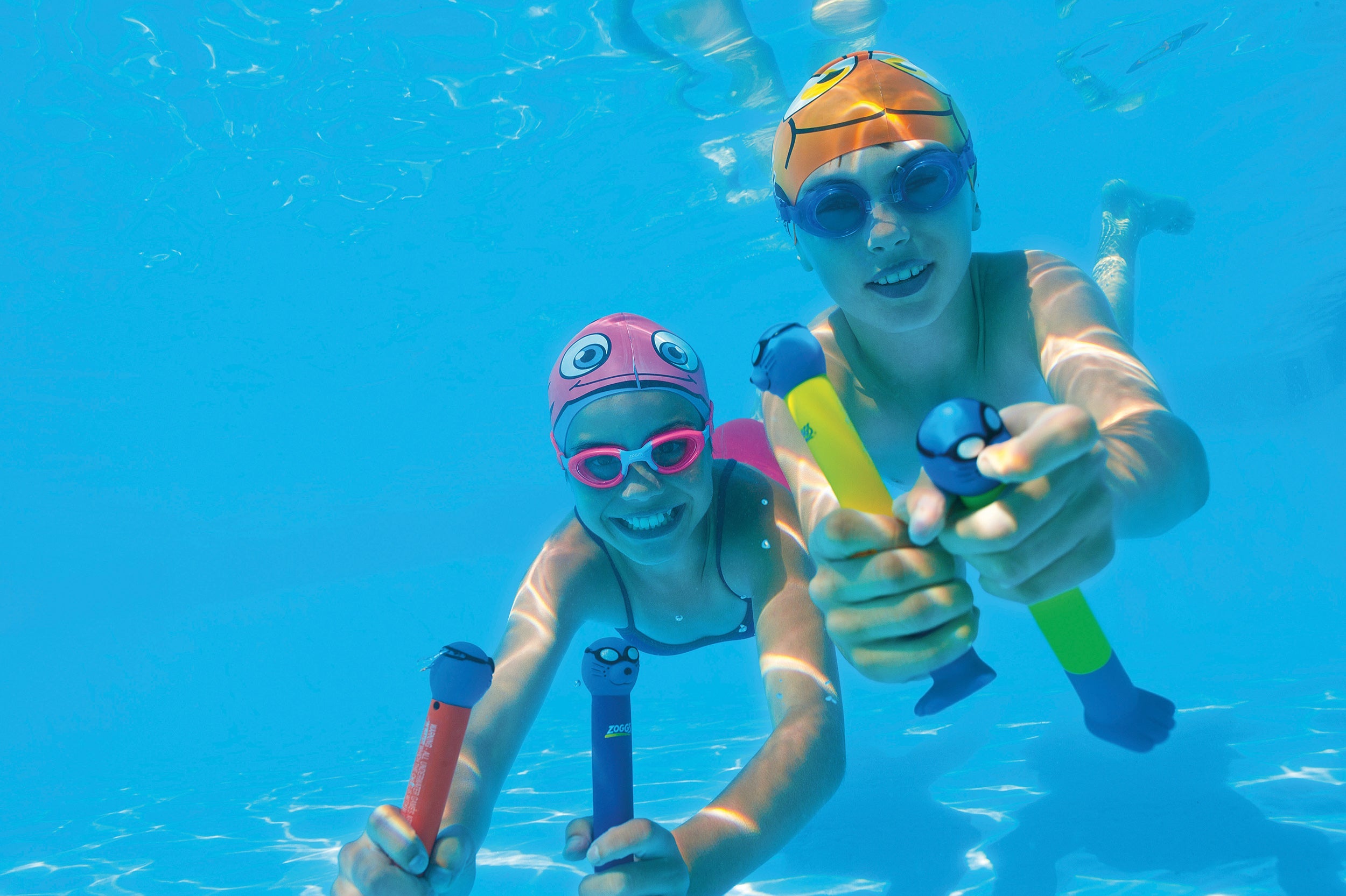 learn to swim gear at Swimwear Shack. Trainer seats, flotation aids and fun pool toys to build water confidence in little swimmers