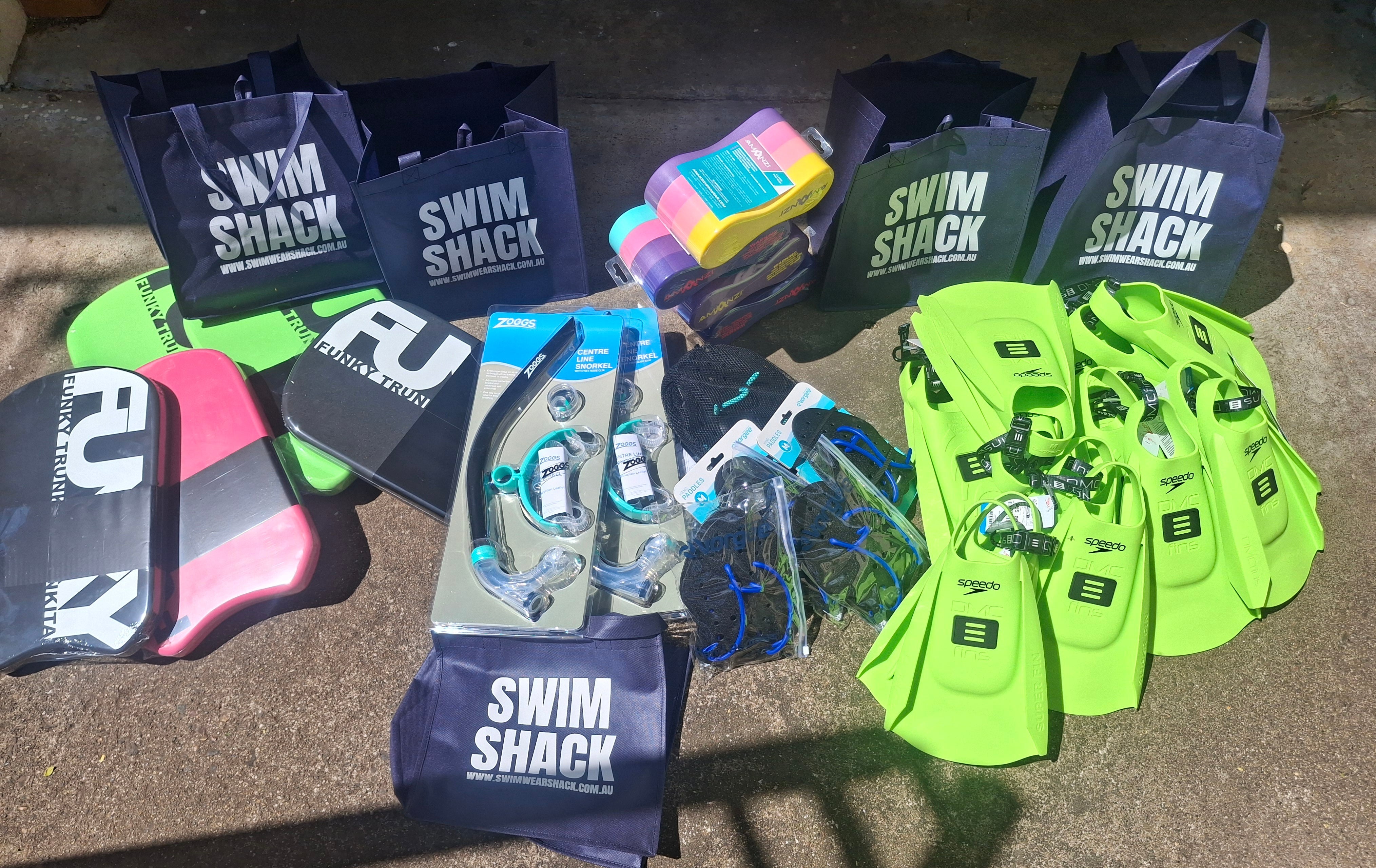Complete swim gear and pool accessories for all levels at Swimwear Shack Australia