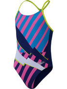 Speedo Girls Lane Line Back