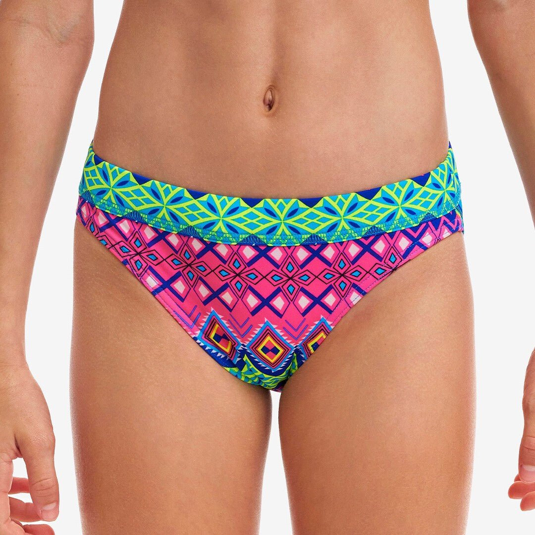 Funkita Girls Sports Brief Kris Kringle | Swimwear Shack