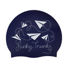 Funky Trunks Paper Plain Silicone Cap | Durable Swim Cap for Comfort