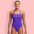 Funkita Ladies Tie Me Tight One Piece – Crush | Swimwear Shack