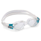Aquasphere Kaiman Compact Swim Goggles - Clear/Aqua | Swimwear Shack