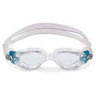 Aquasphere Kaiman Compact Swim Goggles - Clear/Aqua | Swimwear Shack