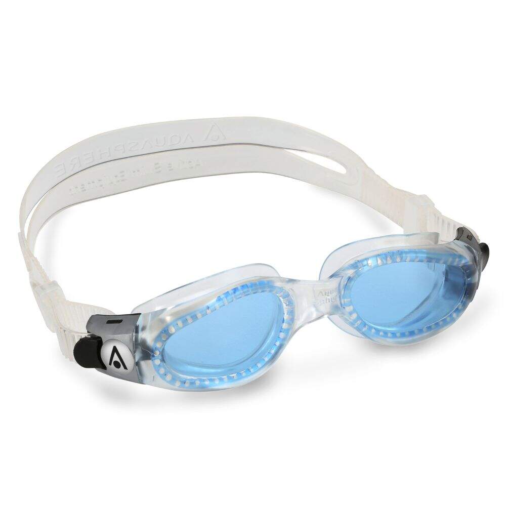 Aquasphere Kaiman Compact Swim Goggles - Clear/Blue | Swimwear Shack